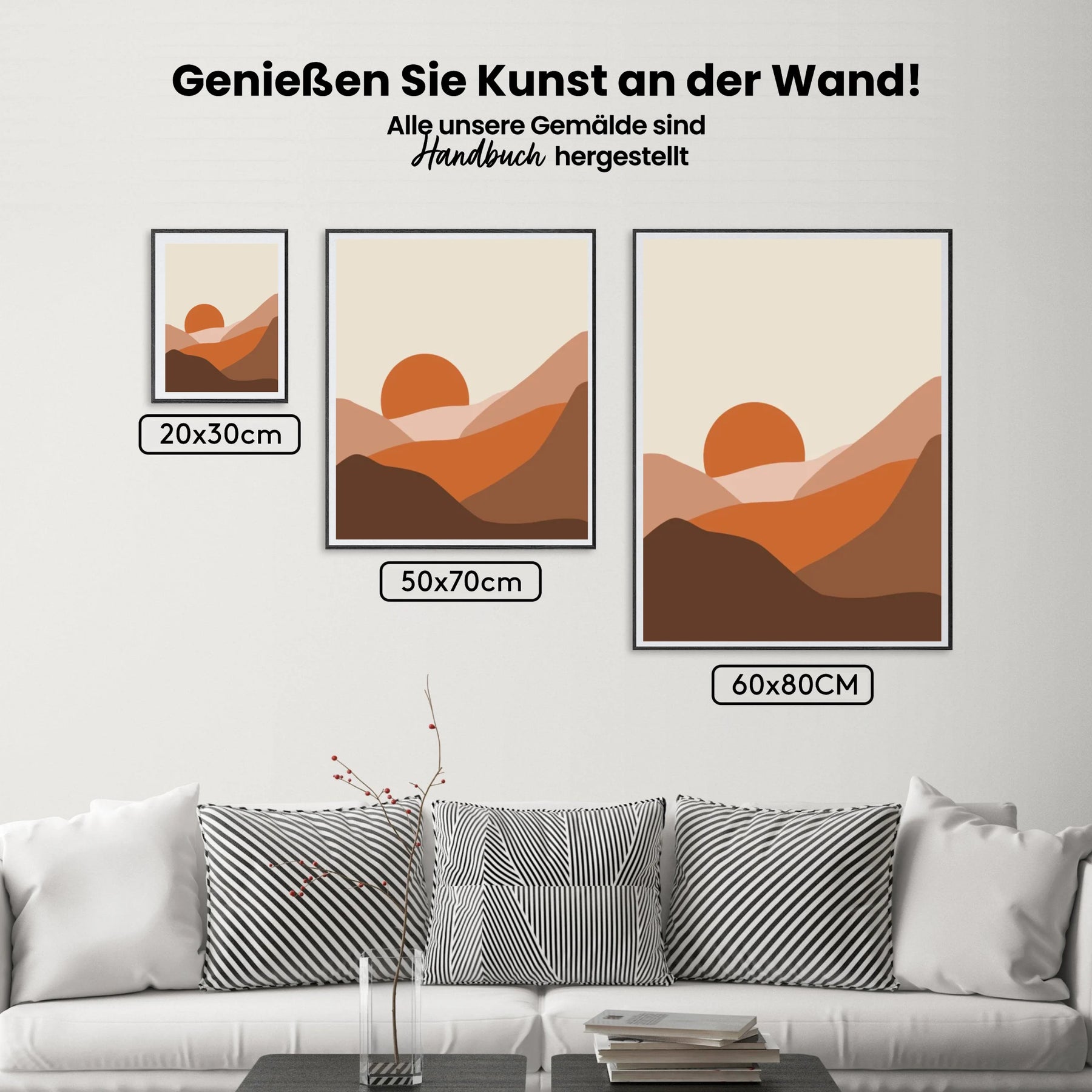 Malen nach Zahlen – Abstrakte Landschaft – 6