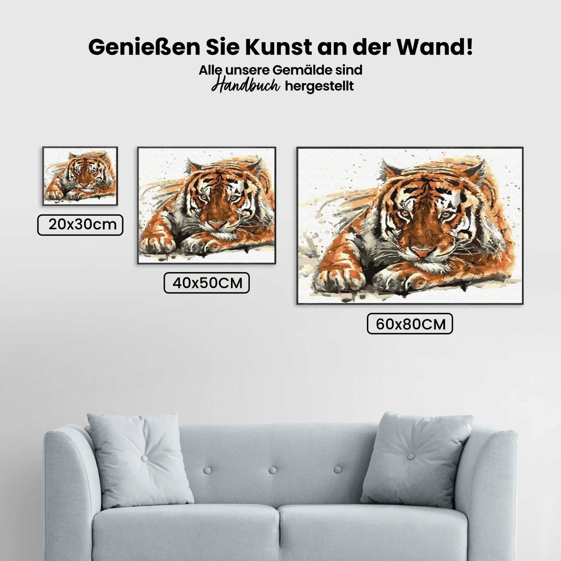 Malen nach Zahlen – Amurtiger