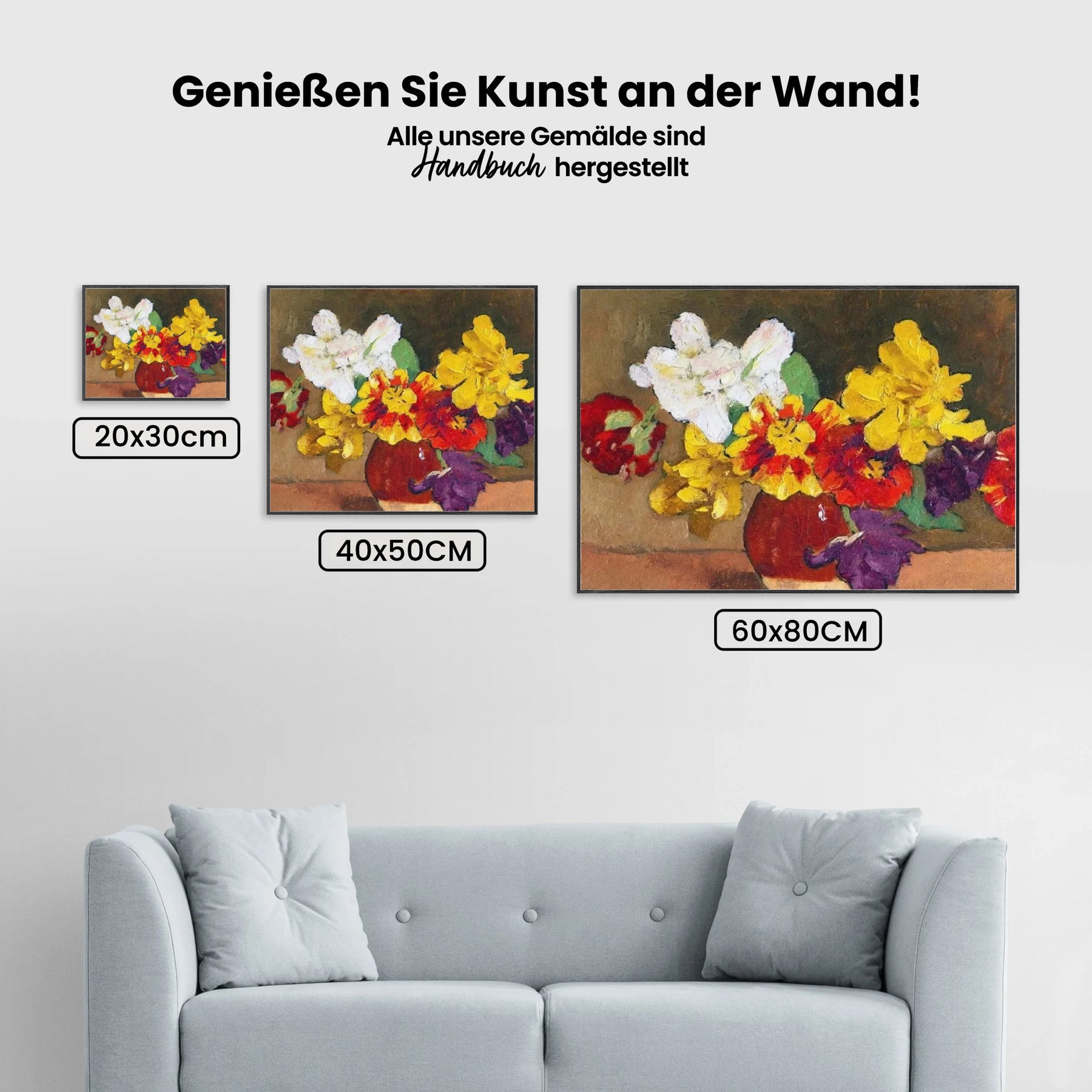Malen nach Zahlen – Anemonen