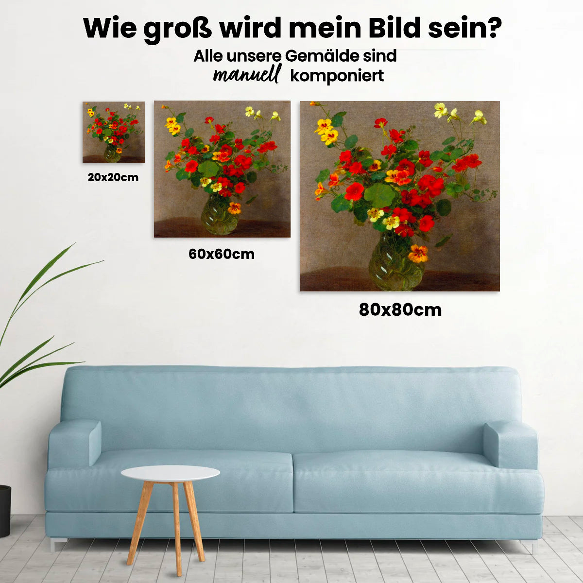 Malen nach Zahlen – Blumen
