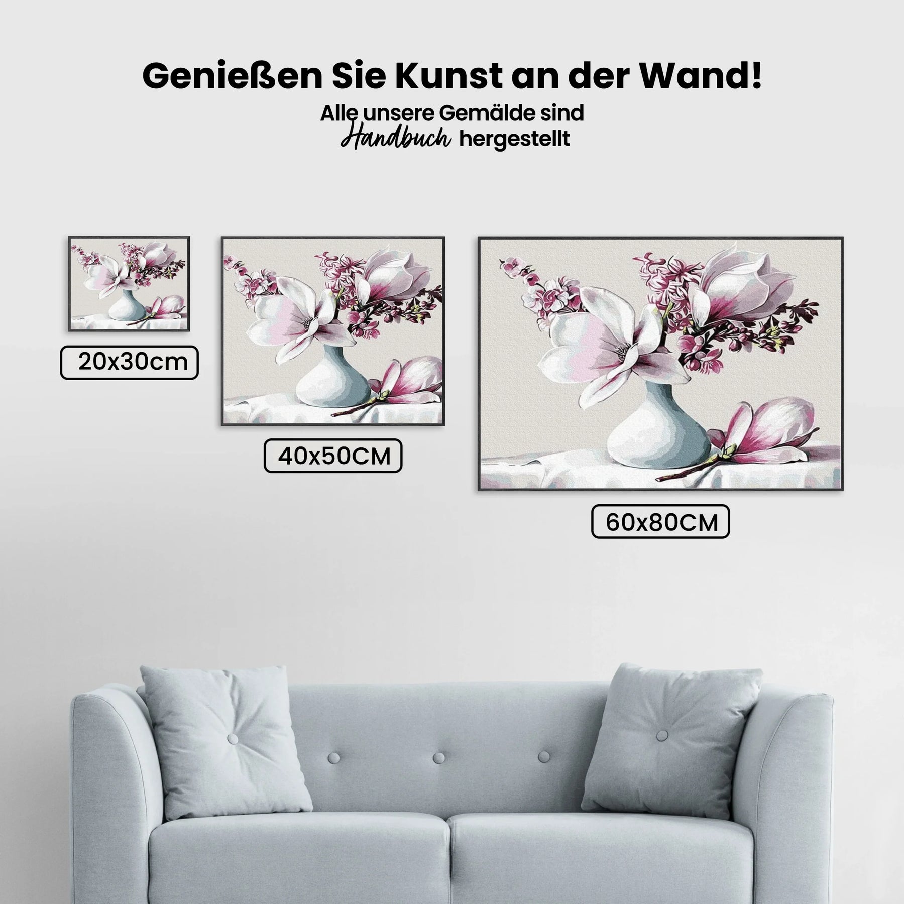 Malen nach Zahlen – Blumen aus den Niederlanden
