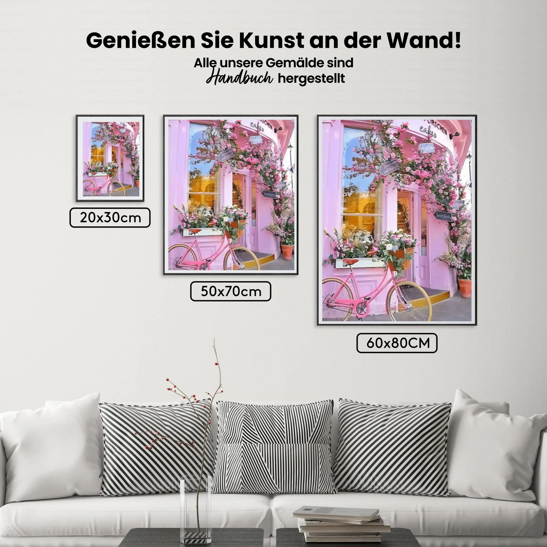 Malen nach Zahlen – Blumen im Laden