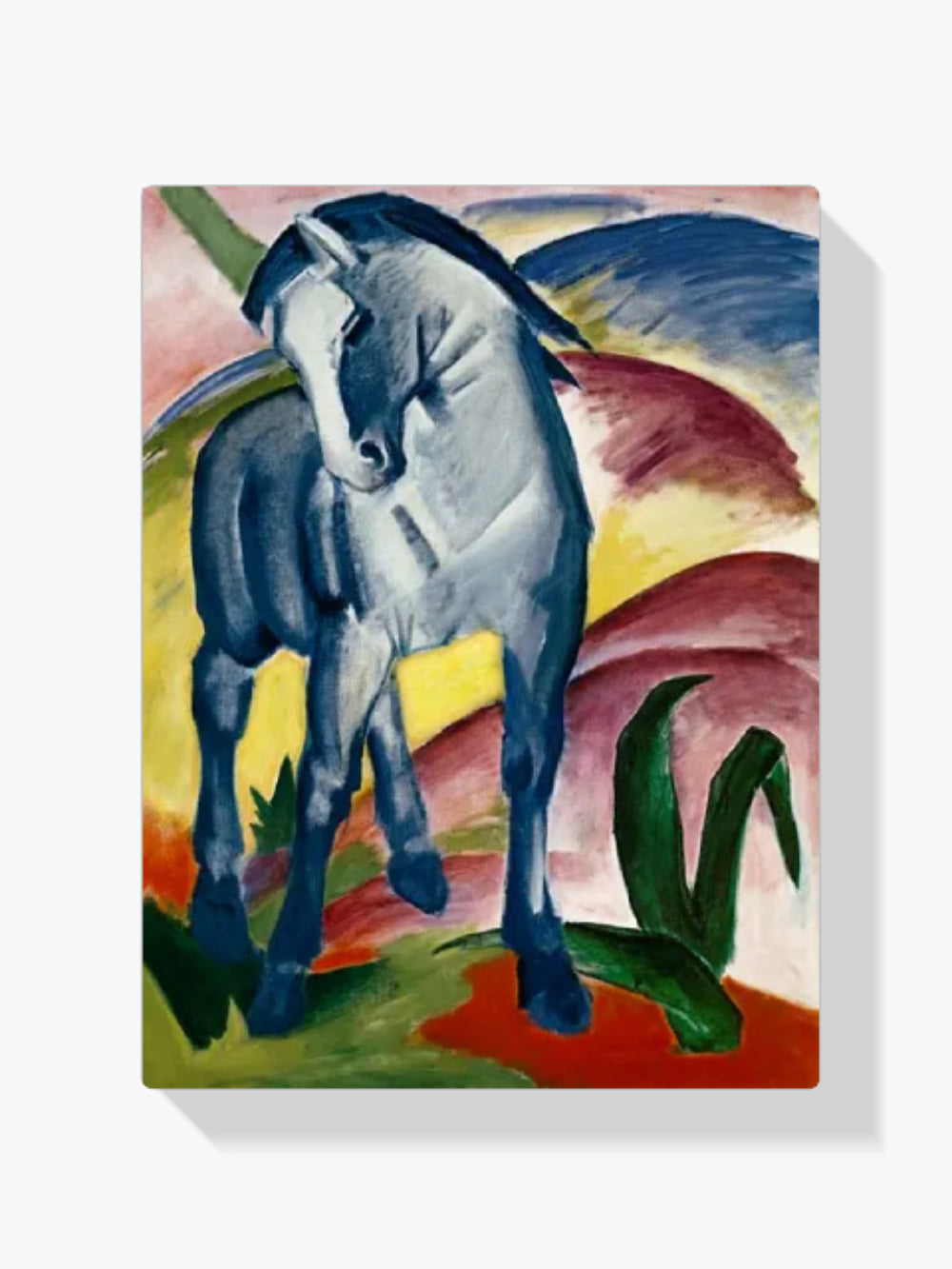 Malen nach Zahlen – Das Blaue Pferd