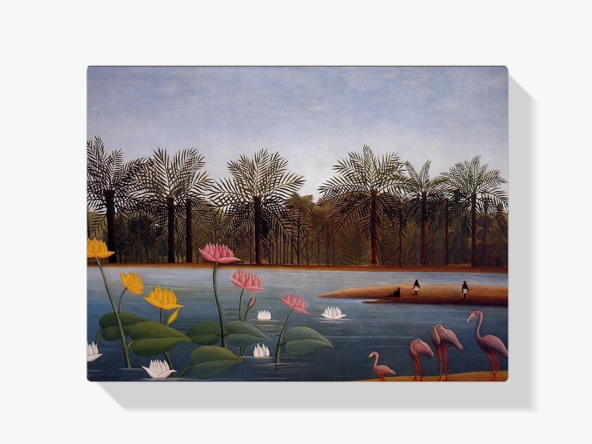 Malen nach Zahlen – Die Flamingos