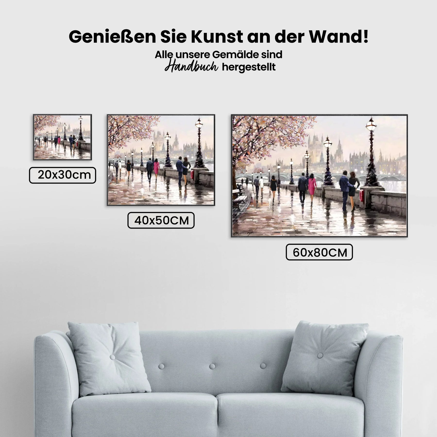 Malen nach Zahlen – Entlang des Flusses