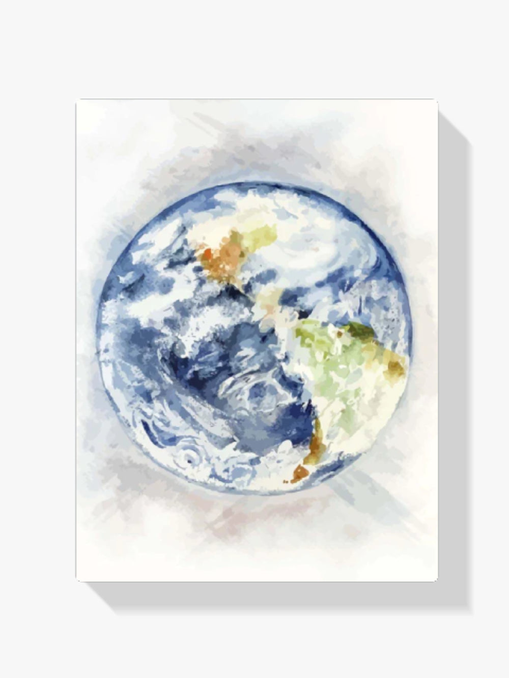 Malen nach Zahlen – Erde Aquarelle