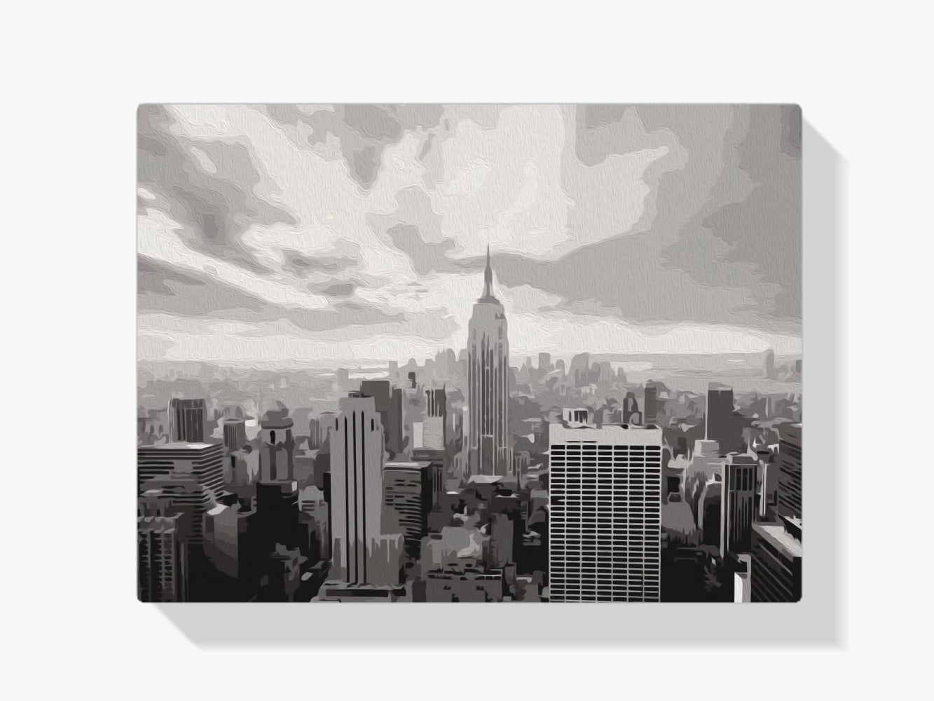 Malen nach Zahlen – Graues New York