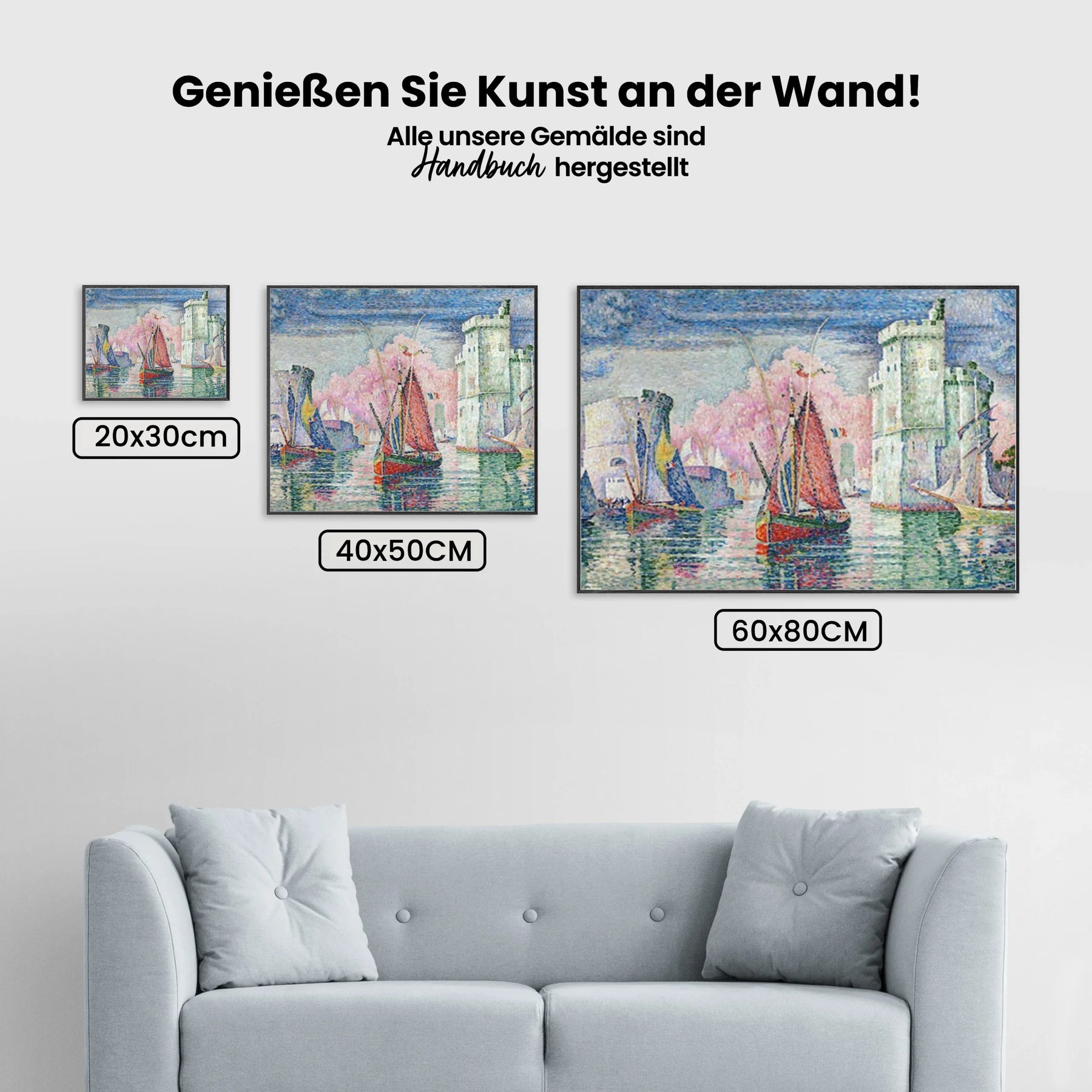Malen nach Zahlen – Hafen von La