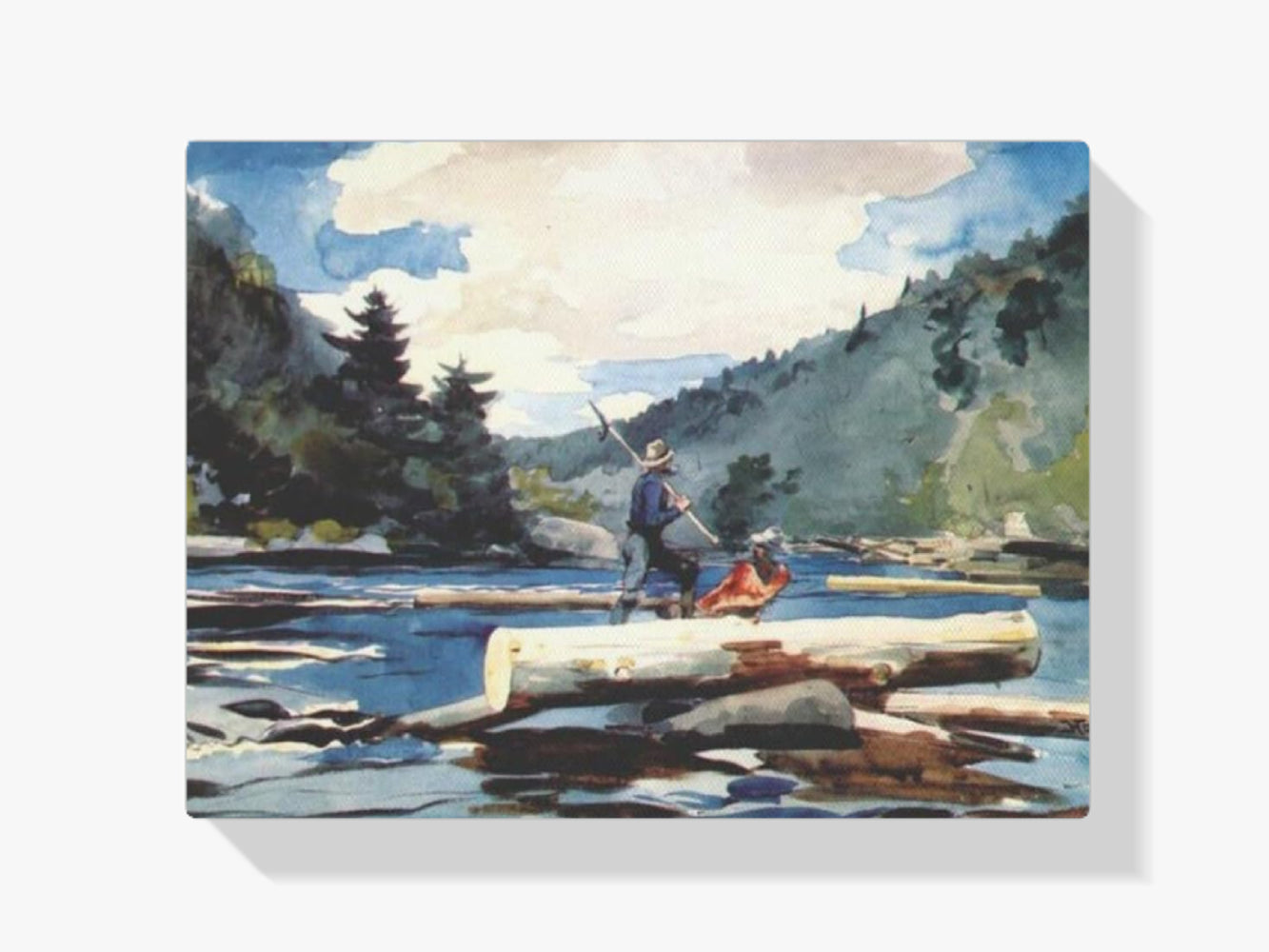 Malen nach Zahlen – Hudson River