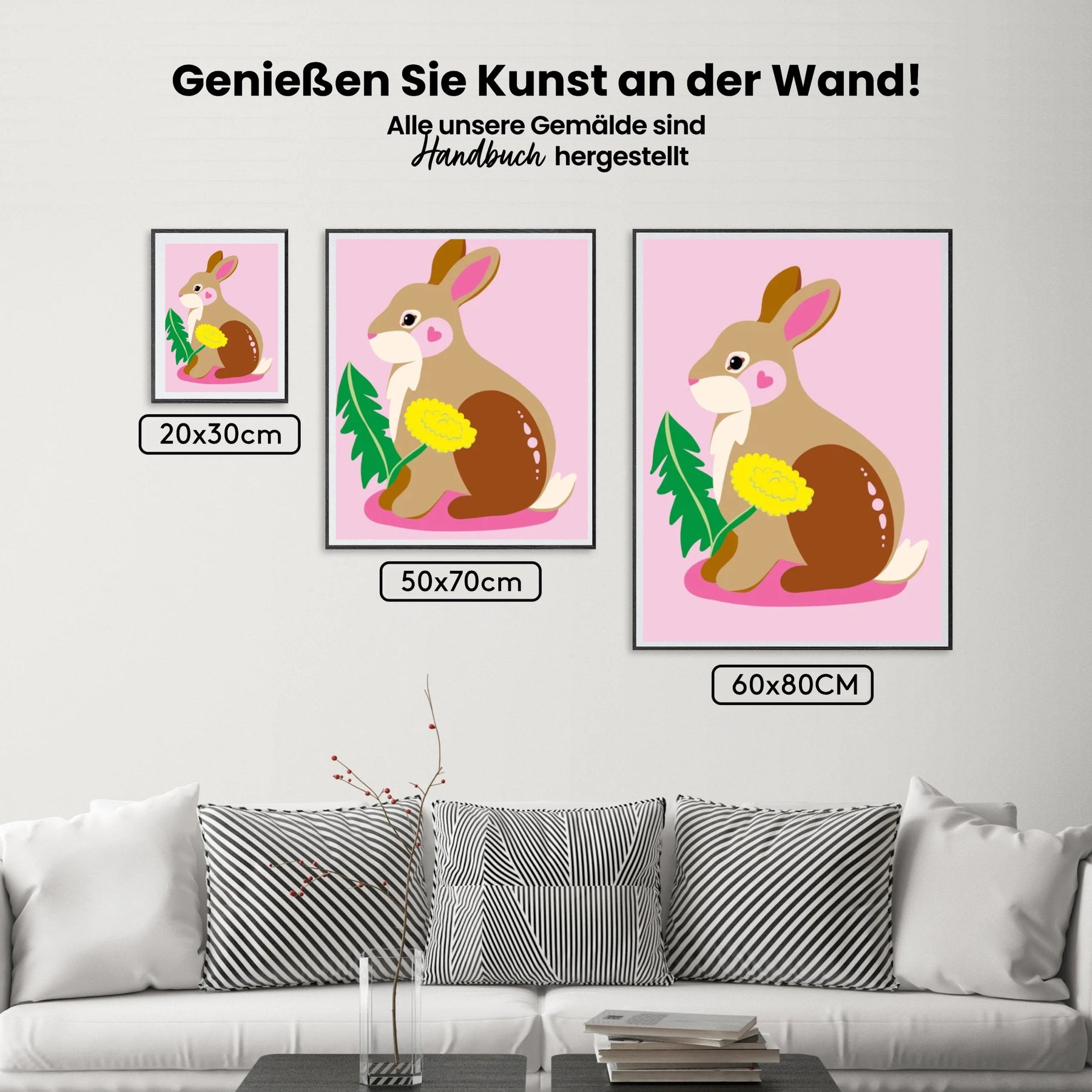Malen nach Zahlen – Kaninchen – Artist’s Edition