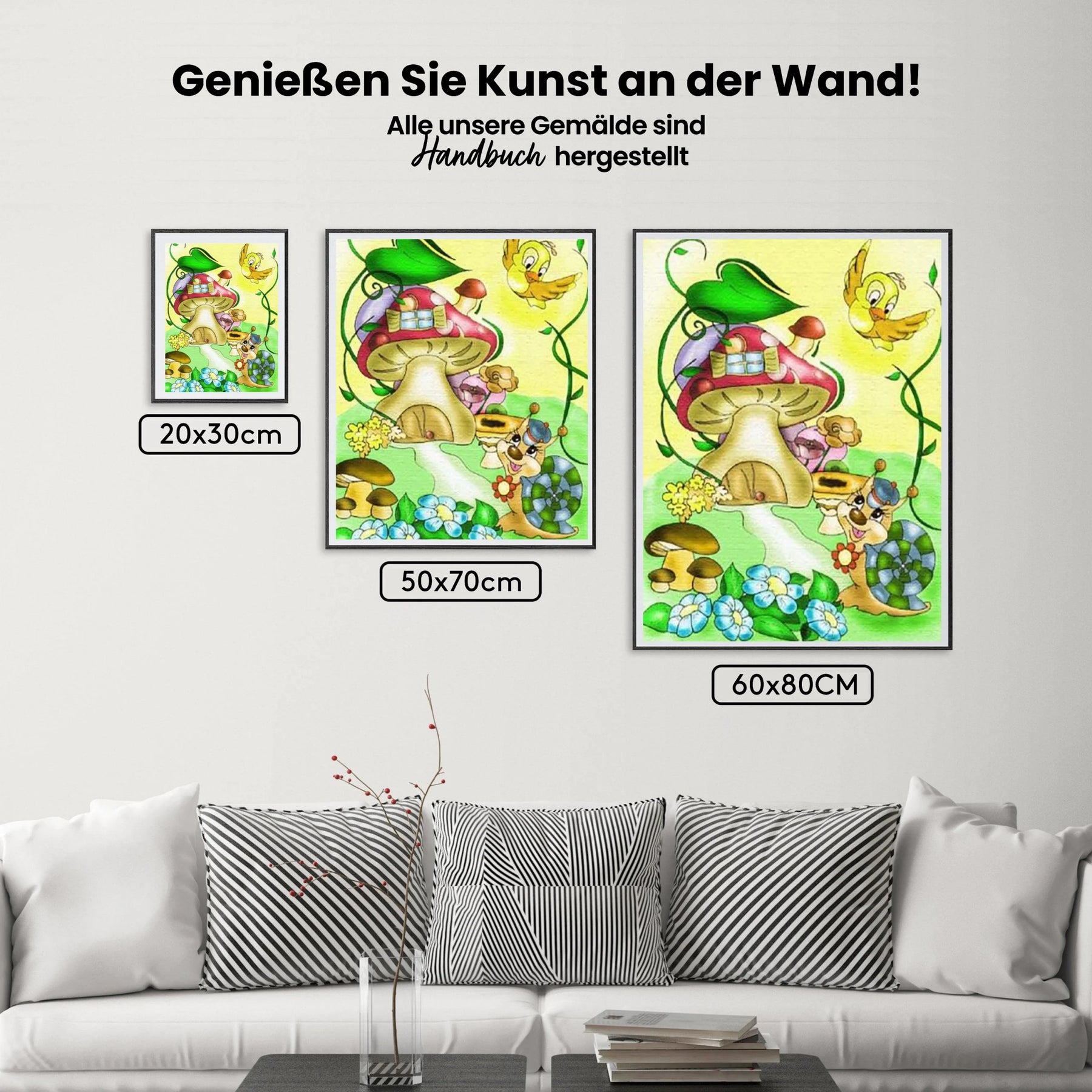 Malen nach Zahlen – Magisches Haus