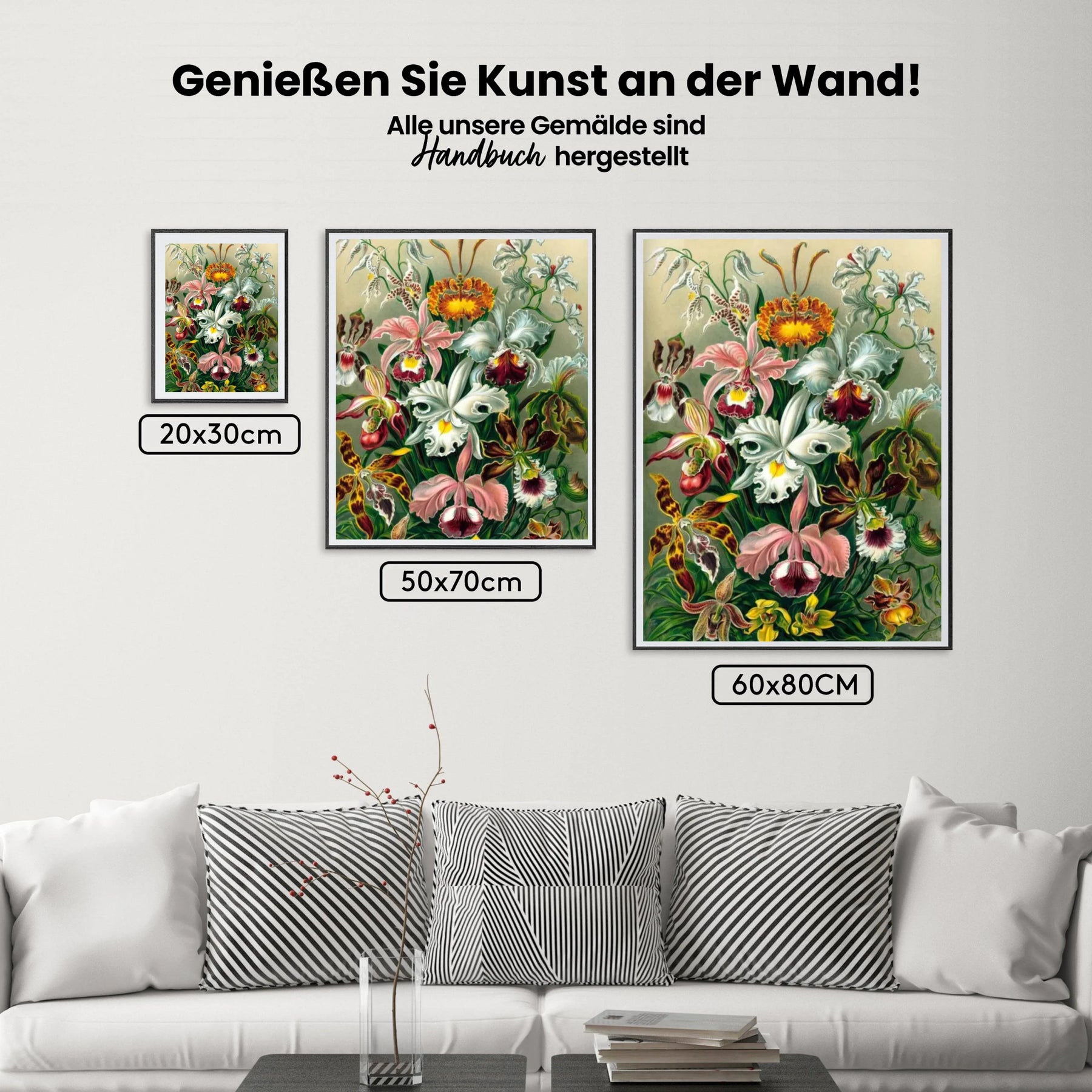 Malen nach Zahlen – Orchidee