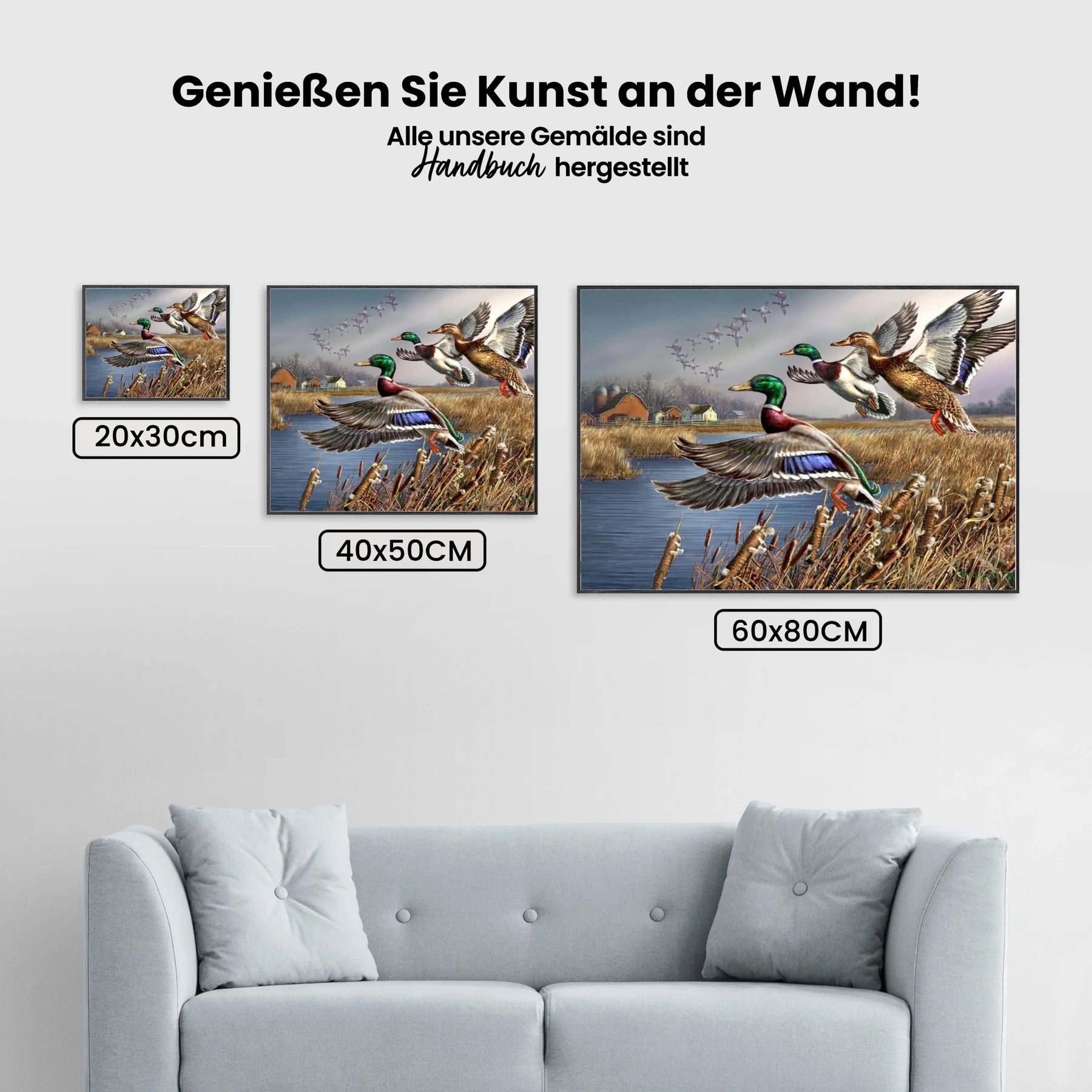 Malen nach Zahlen – Outback-Mallards