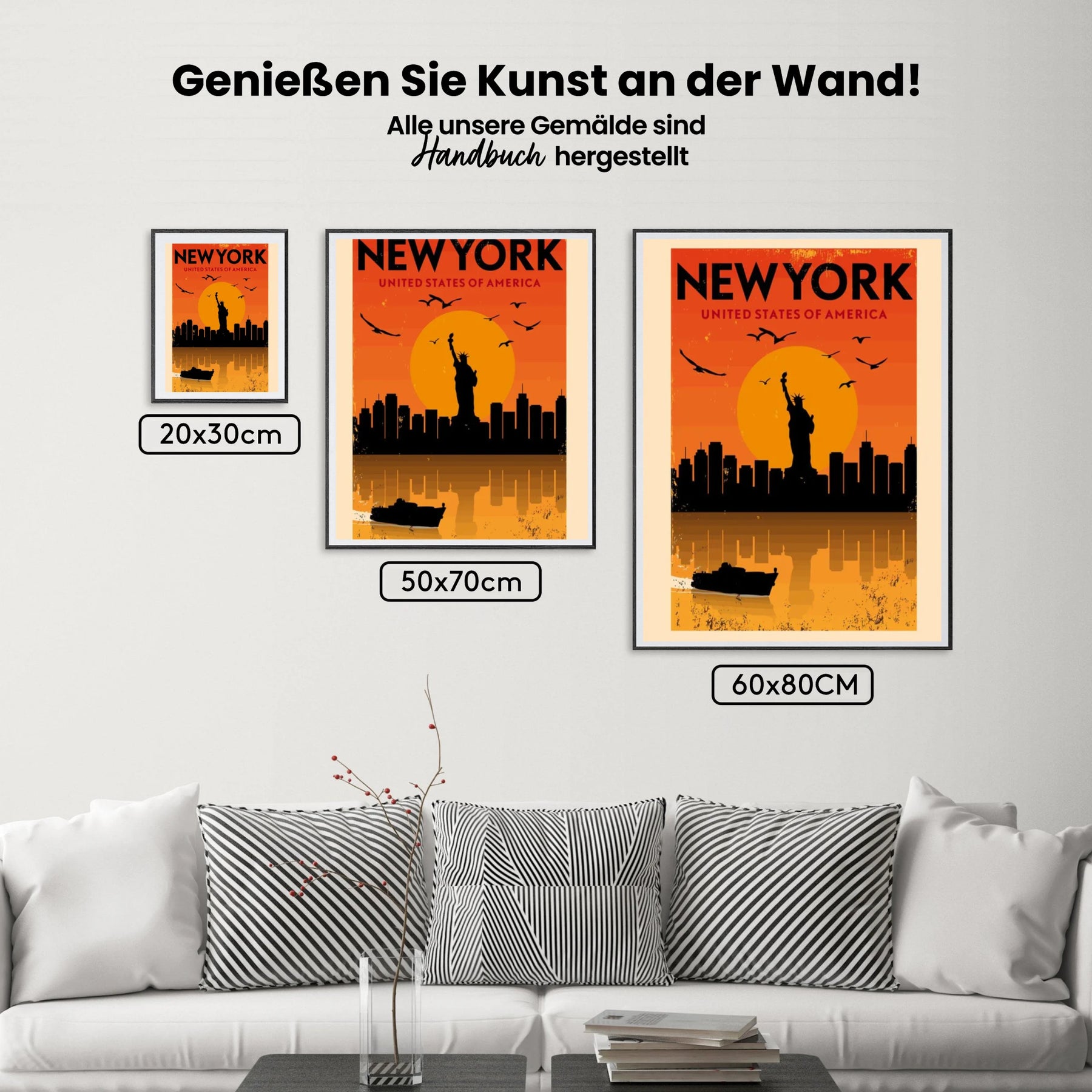 Malen nach Zahlen – Retro – New York