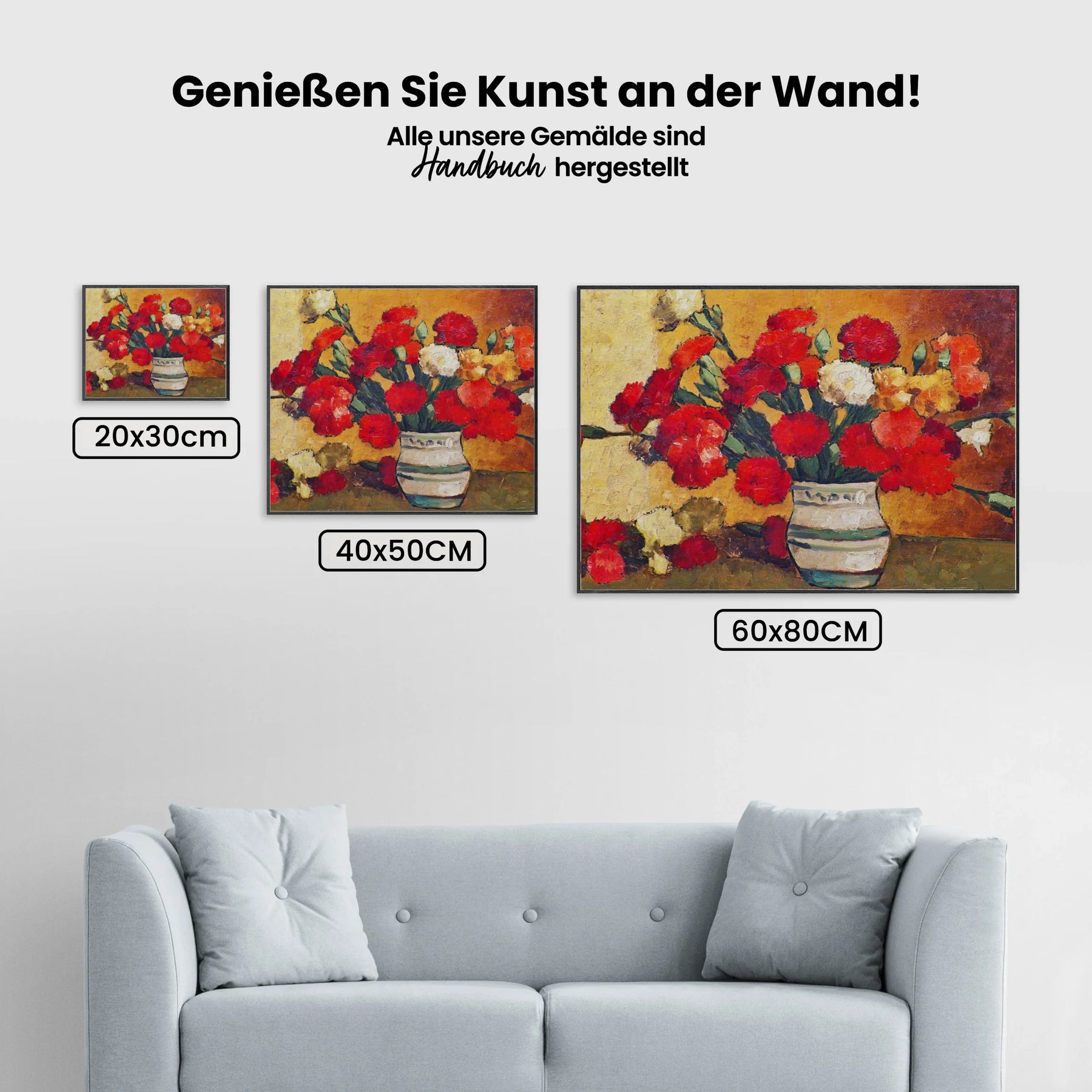 Malen nach Zahlen – Rosa
