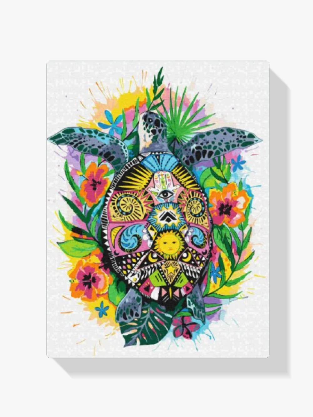 Malen nach Zahlen – Schildkröte