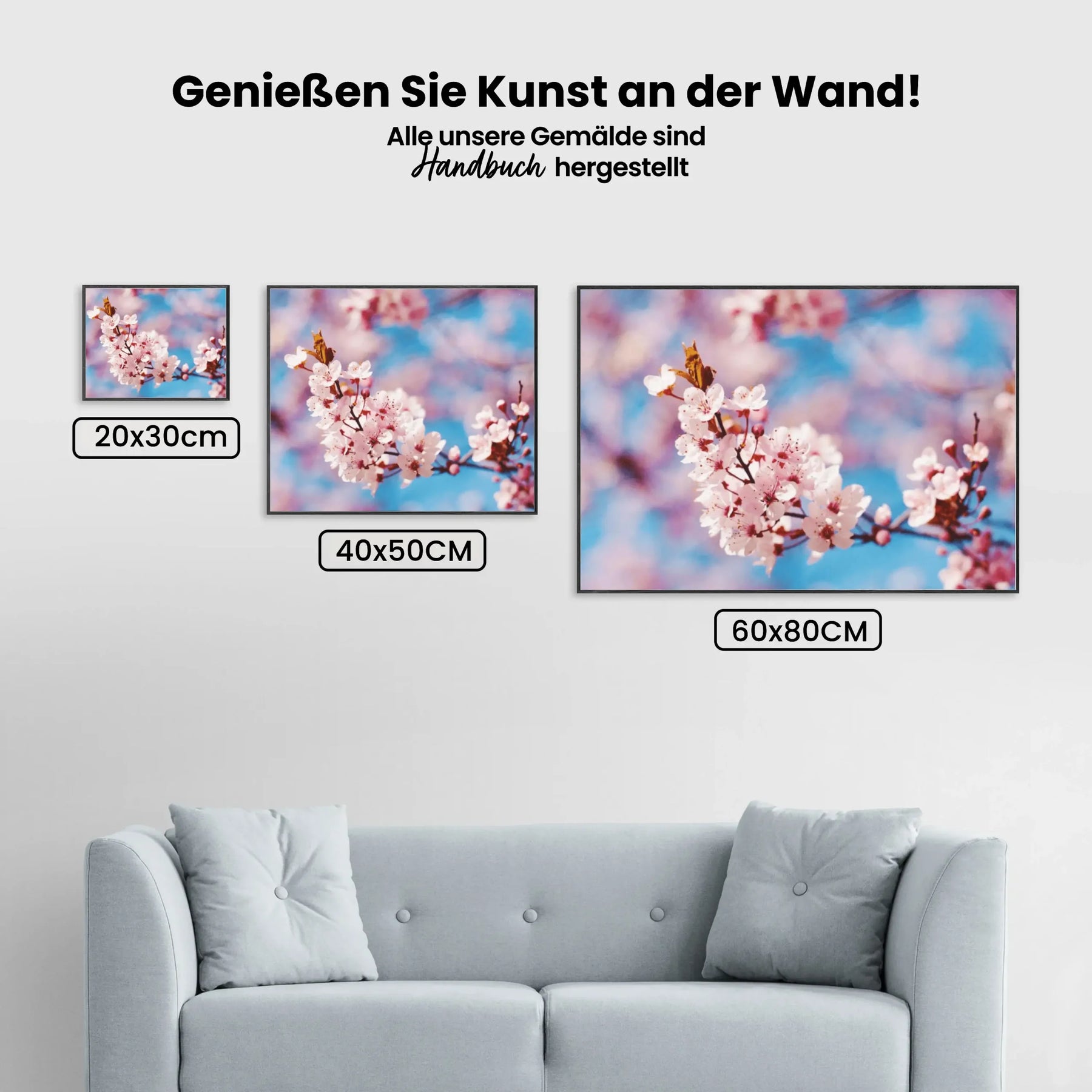 Malen nach Zahlen – Schöne Blüte