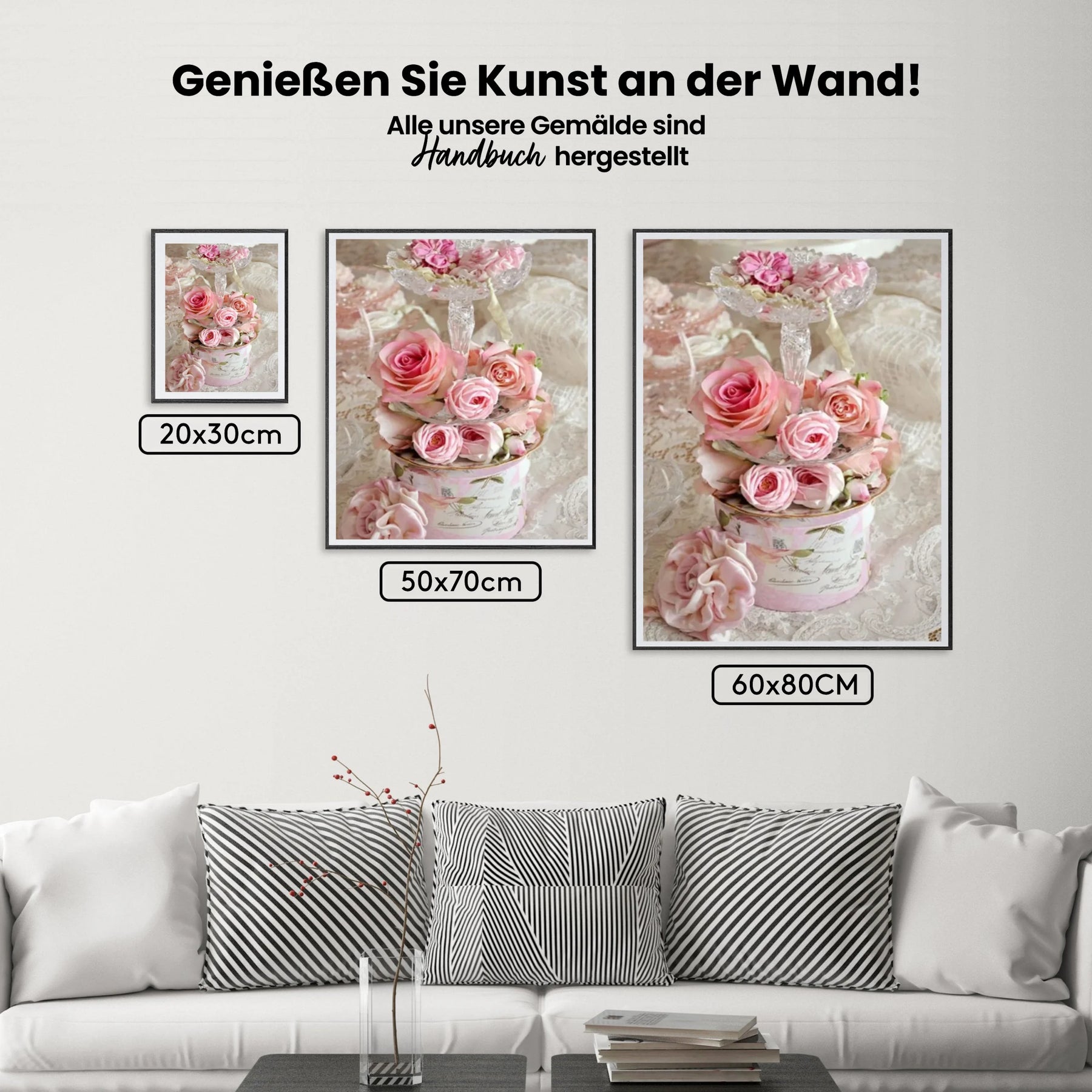 Malen nach Zahlen – Schöner Strauß
