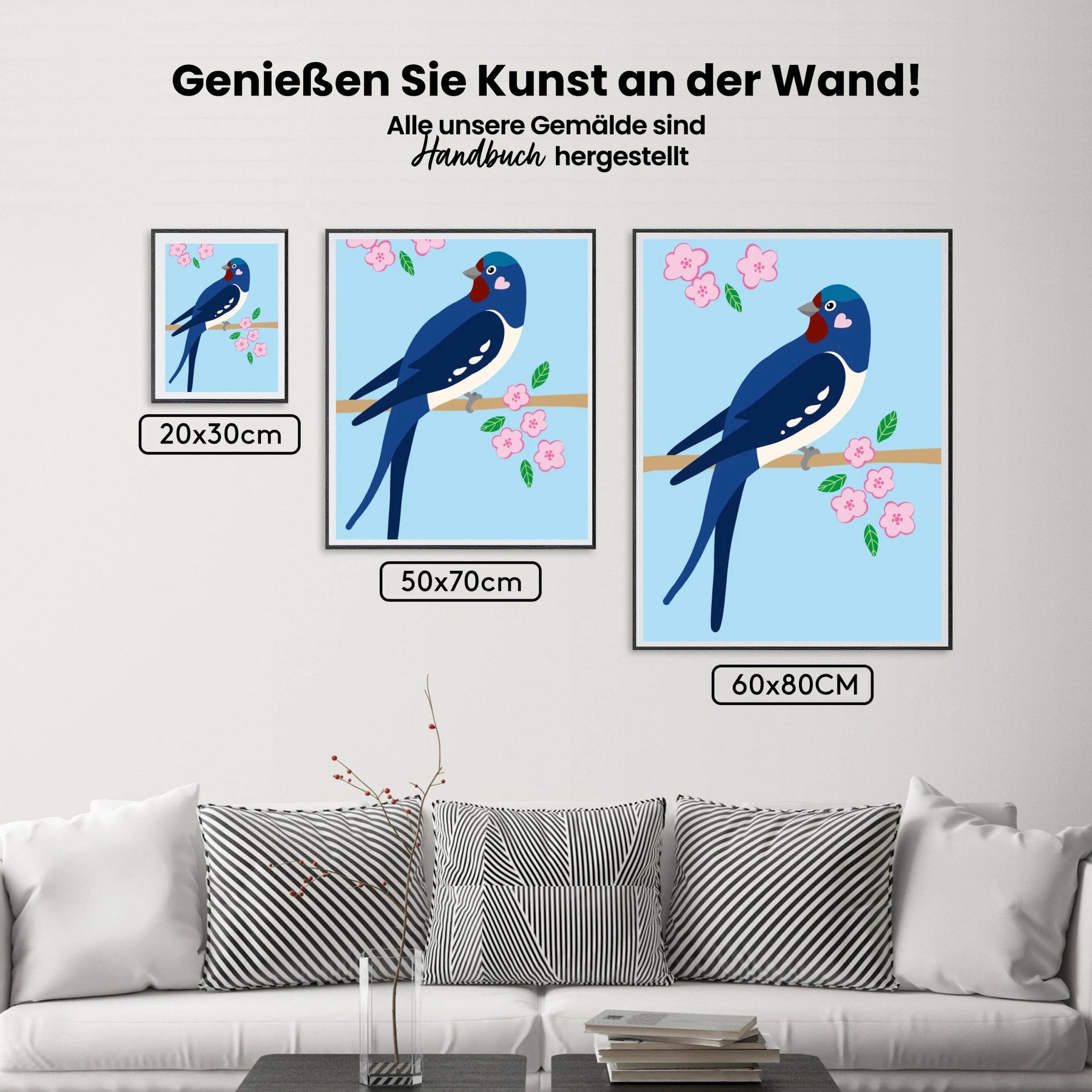 Malen nach Zahlen – Schwalbe – Artist’s Edition
