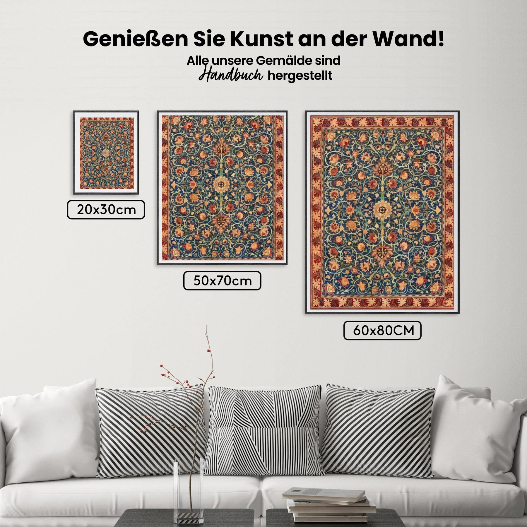 Malen nach Zahlen – Wandteppich