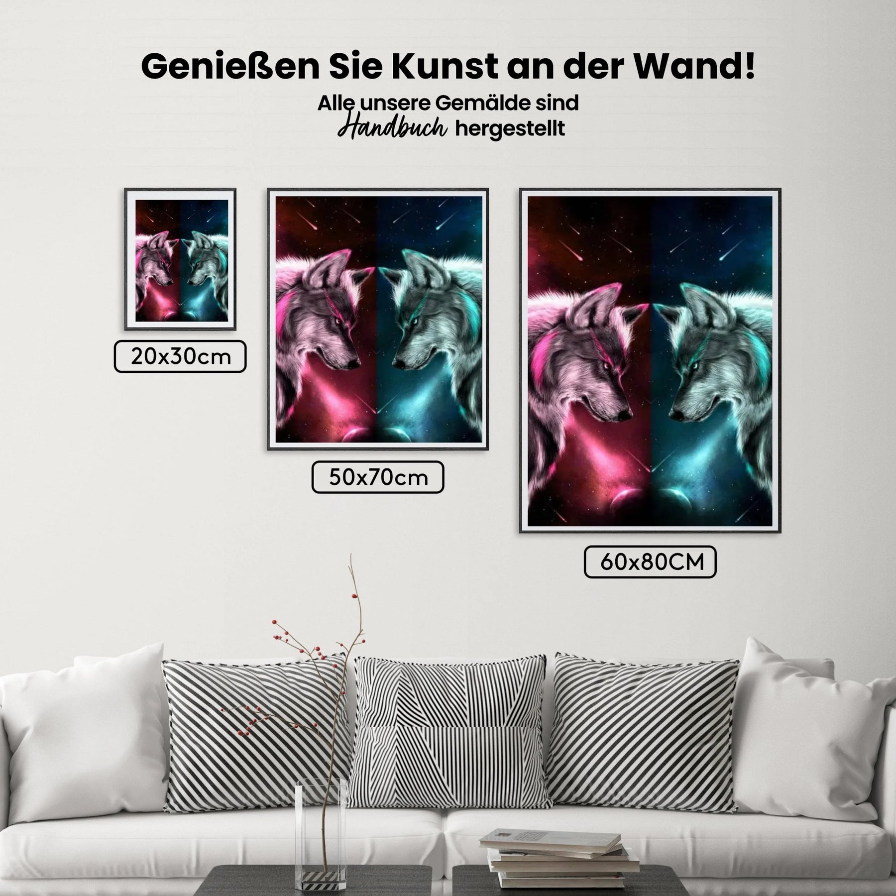 Malen nach Zahlen – Wolf Liebe
