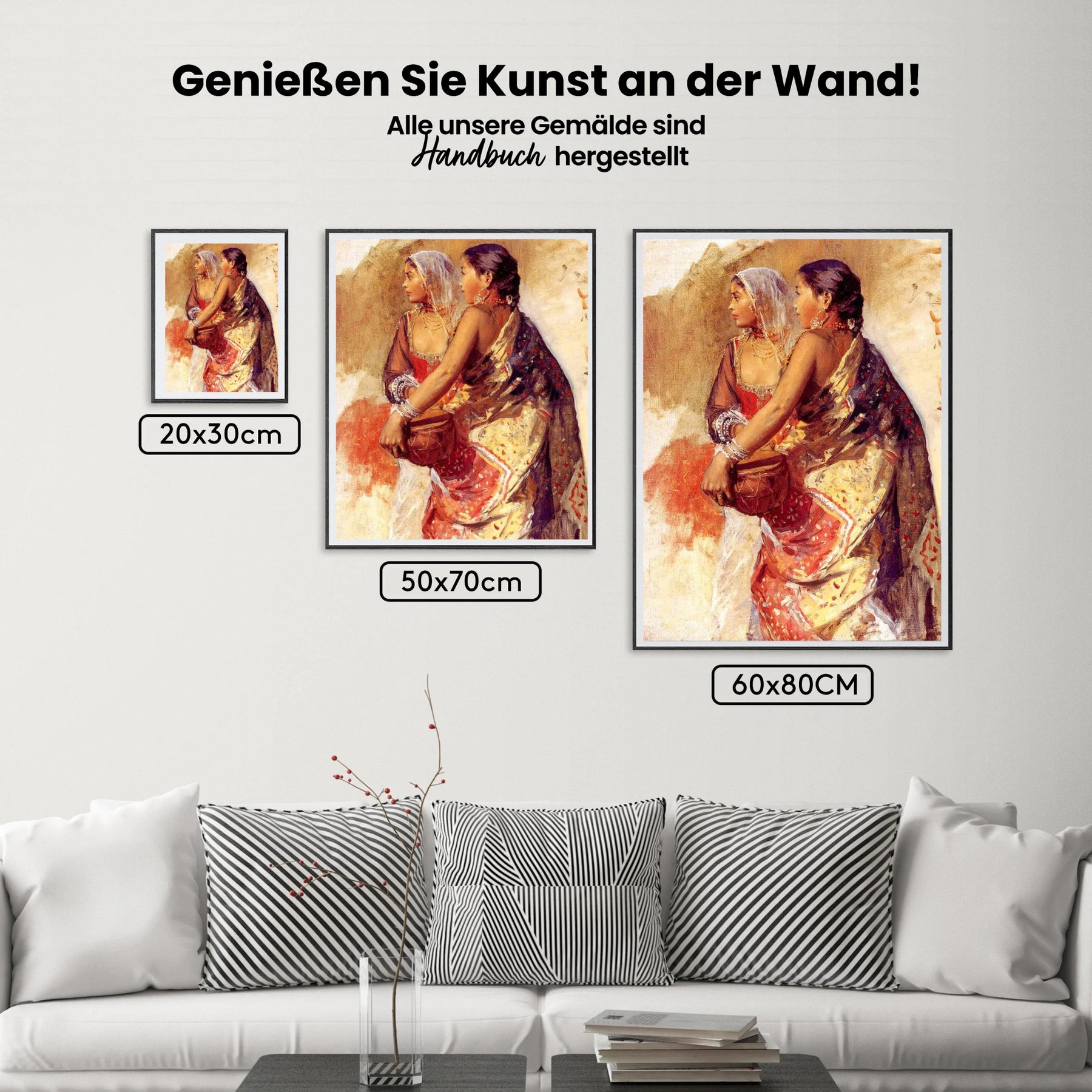 Malen nach Zahlen – Zwei Nautch Girls
