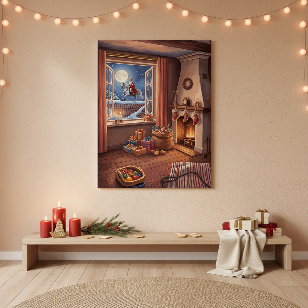 Måla efter siffror - Alfresco eftermiddag