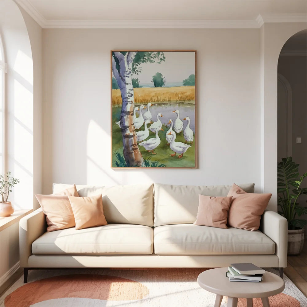 Måla efter siffror - Alfresco eftermiddag