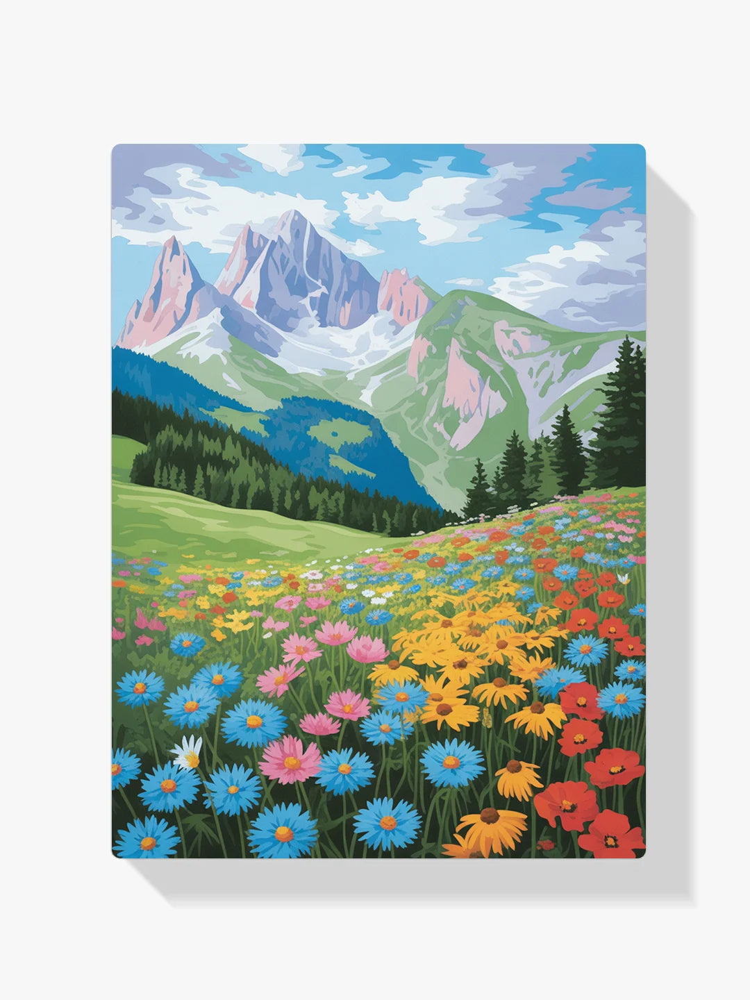 Måla efter siffror - Alfresco eftermiddag