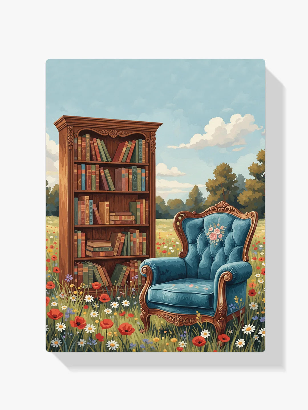 Måla efter siffror - Alfresco eftermiddag