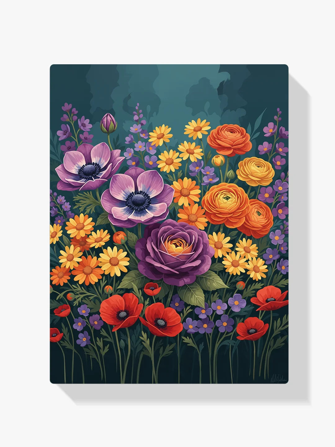 Måla efter siffror - Alfresco eftermiddag