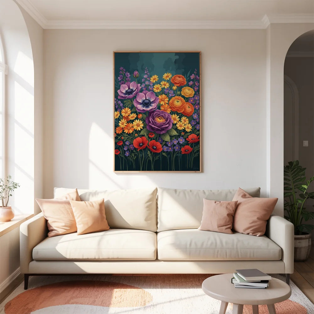 Måla efter siffror - Alfresco eftermiddag