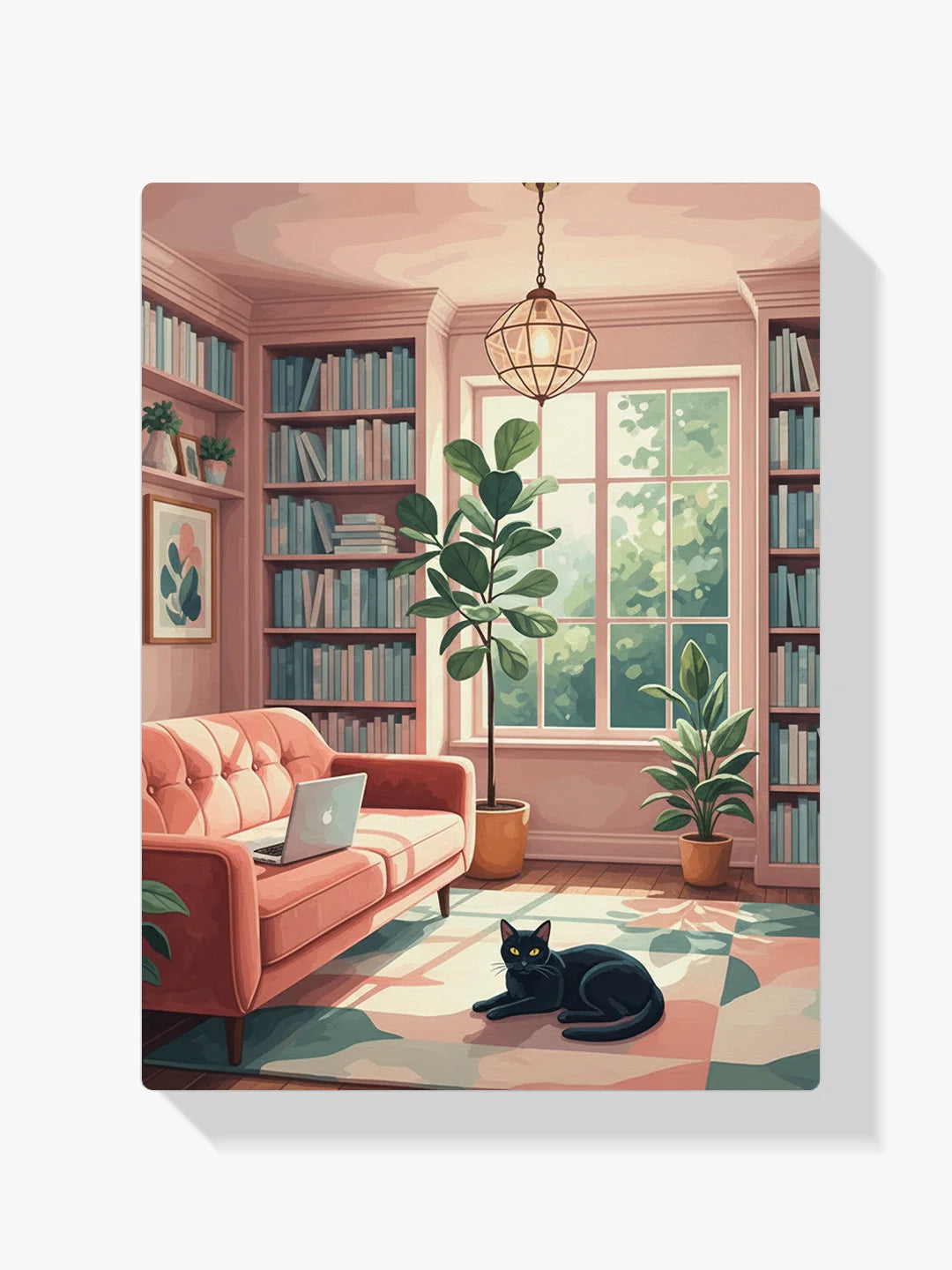 Måla efter siffror - Alfresco eftermiddag