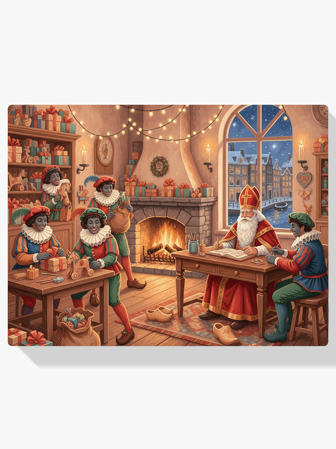 Måla efter siffror - Alfresco eftermiddag