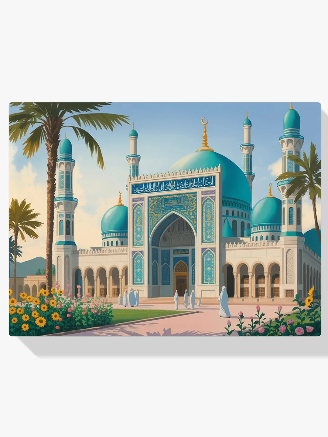 Måla efter siffror - Alfresco eftermiddag