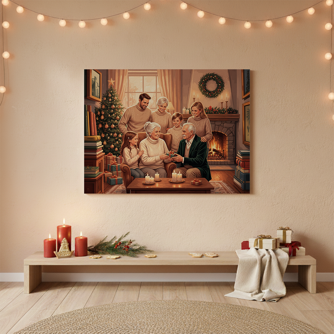 Måla efter siffror - Alfresco eftermiddag