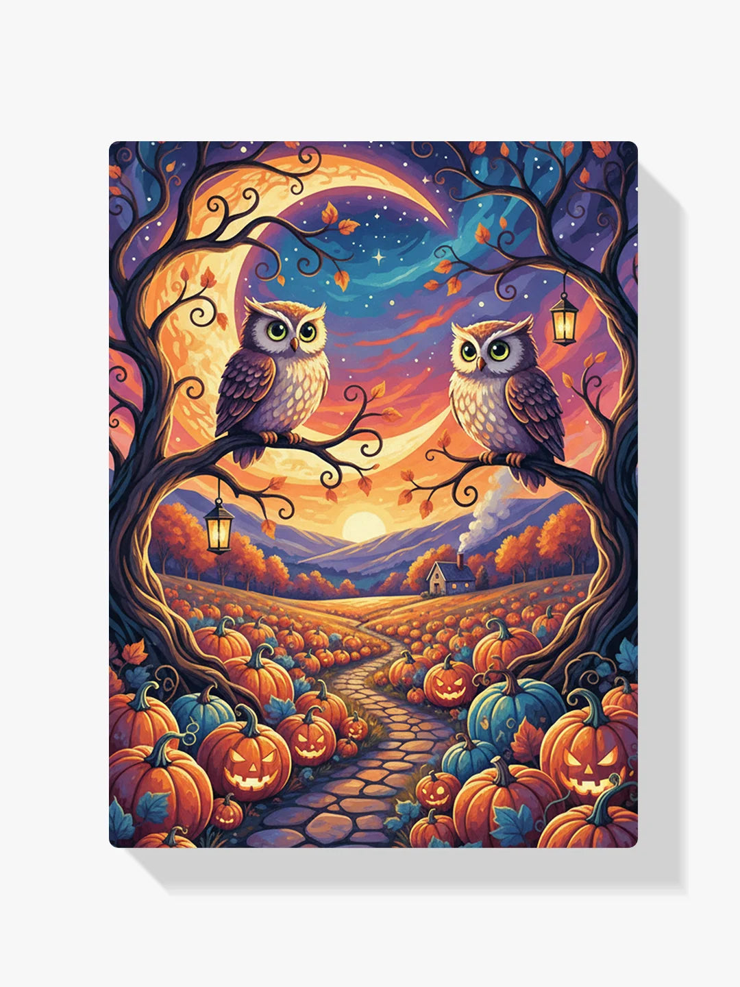 Måla efter siffror - Alfresco eftermiddag