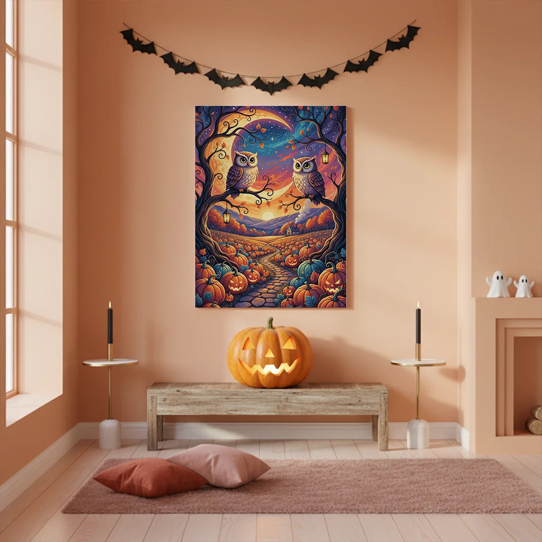 Måla efter siffror - Alfresco eftermiddag