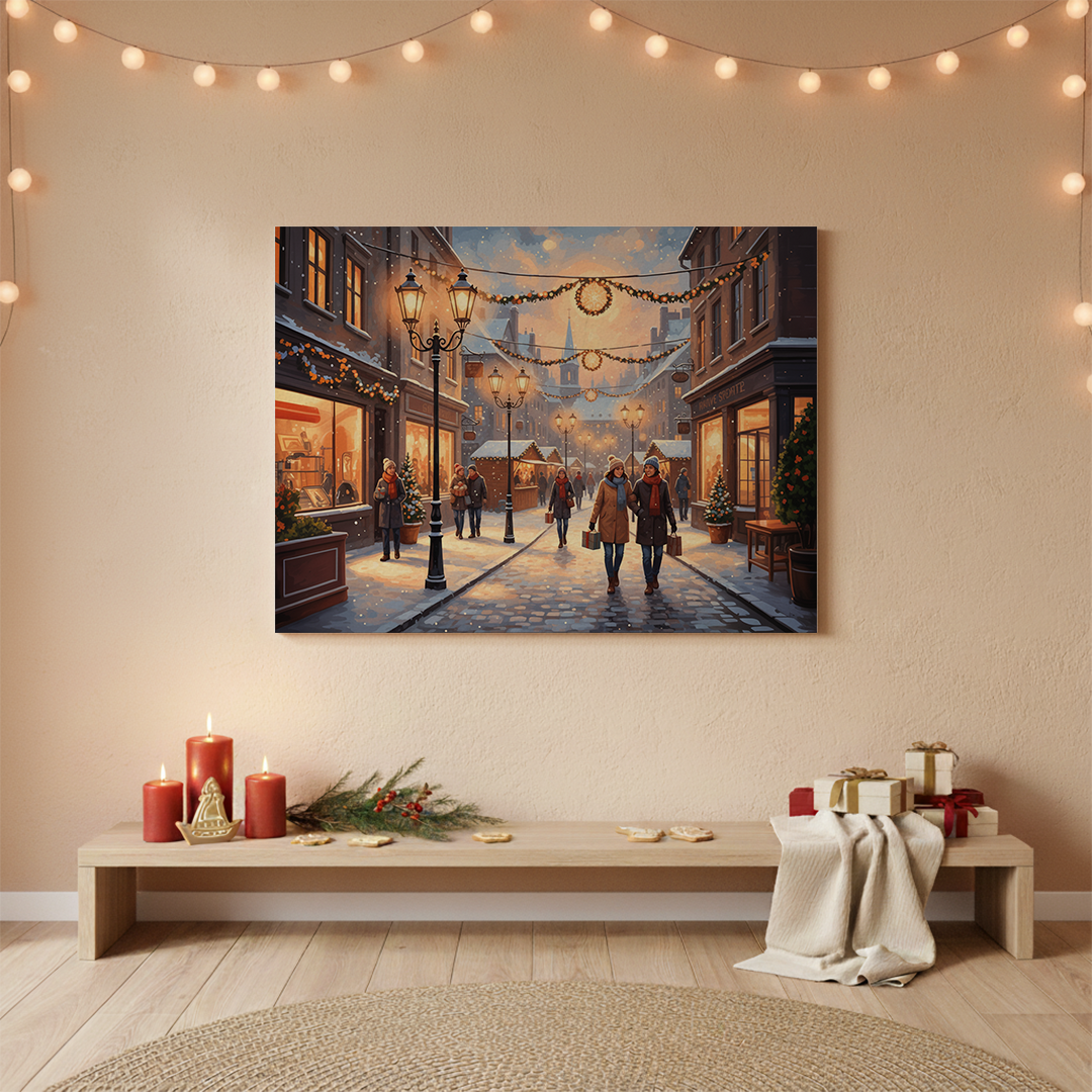 Måla efter siffror - Alfresco eftermiddag