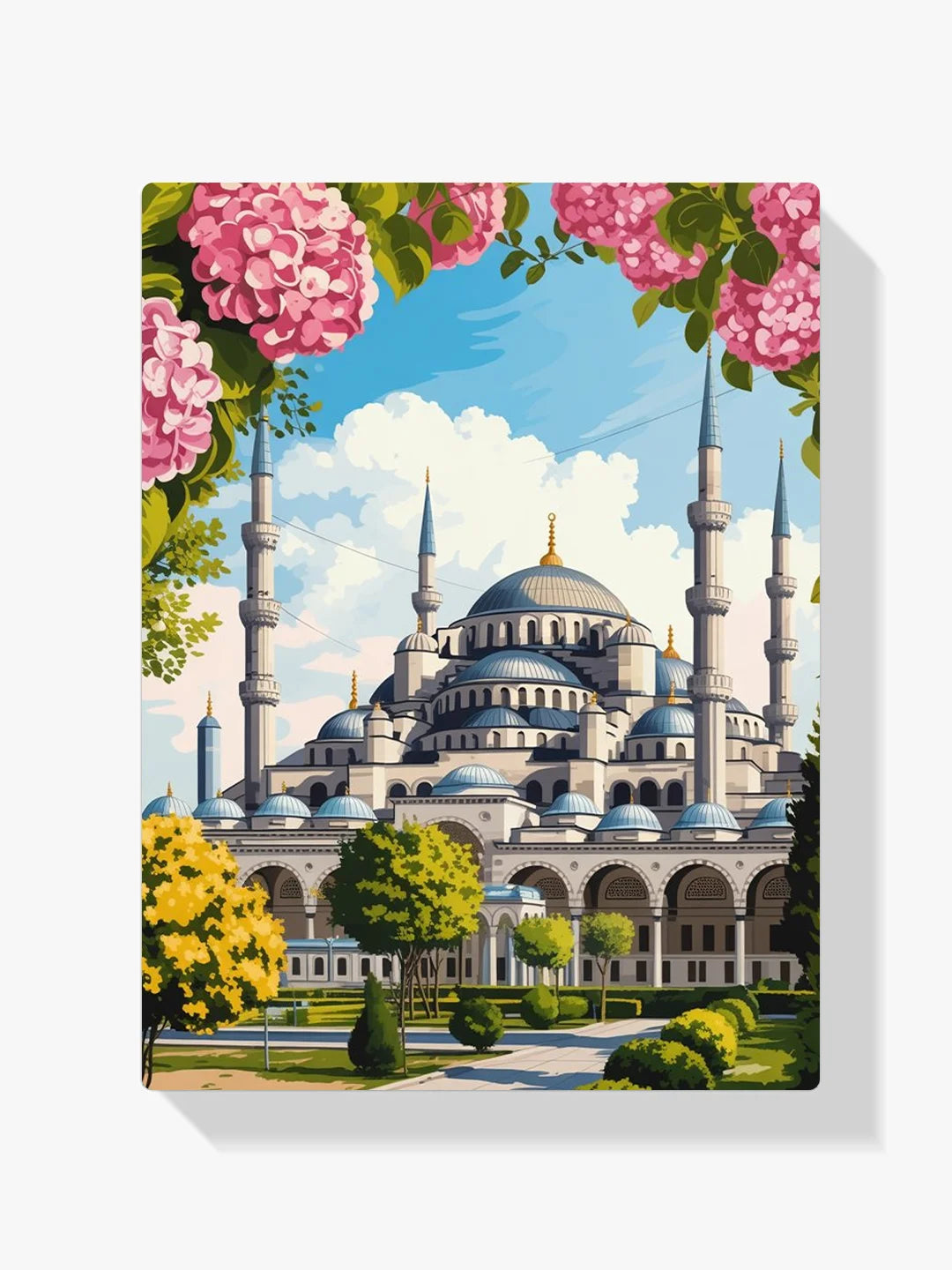 Måla efter siffror - Alfresco eftermiddag