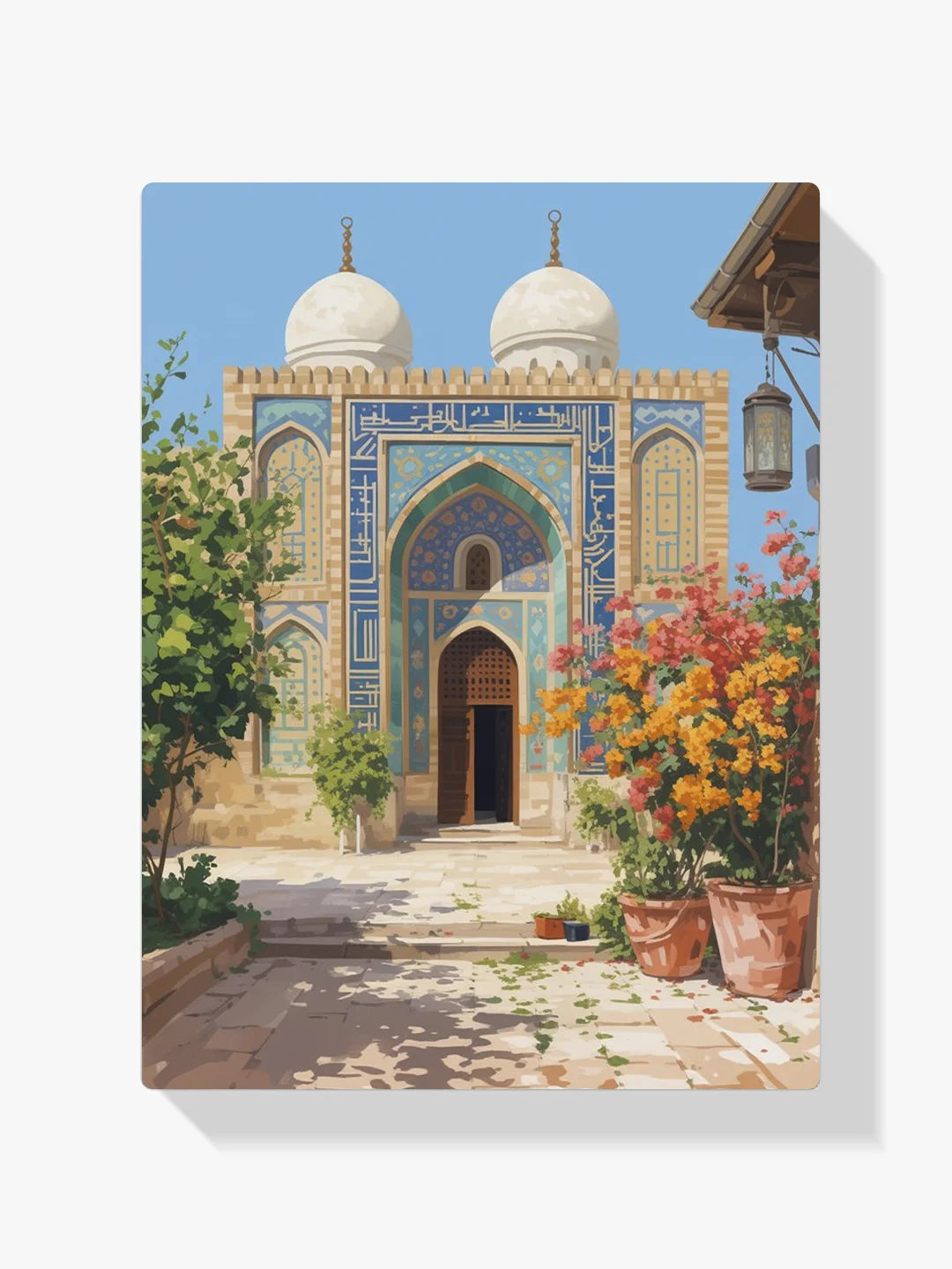 Måla efter siffror - Alfresco eftermiddag