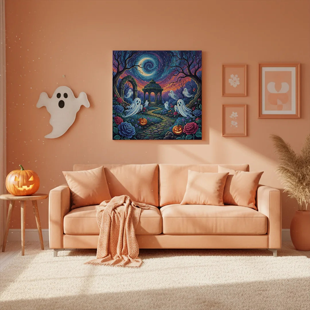 Måla efter siffror - Alfresco eftermiddag