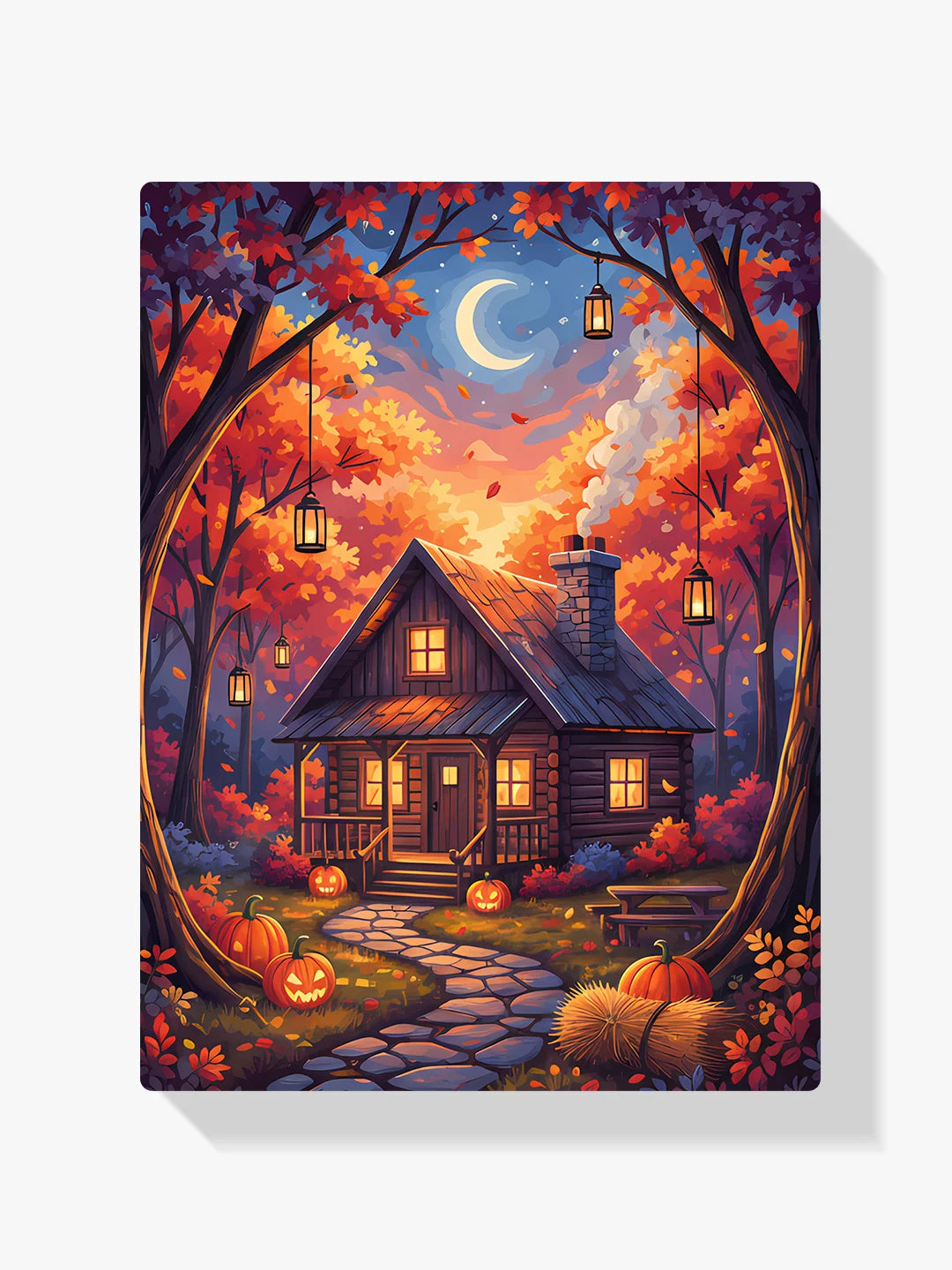 Måla efter siffror - Alfresco eftermiddag