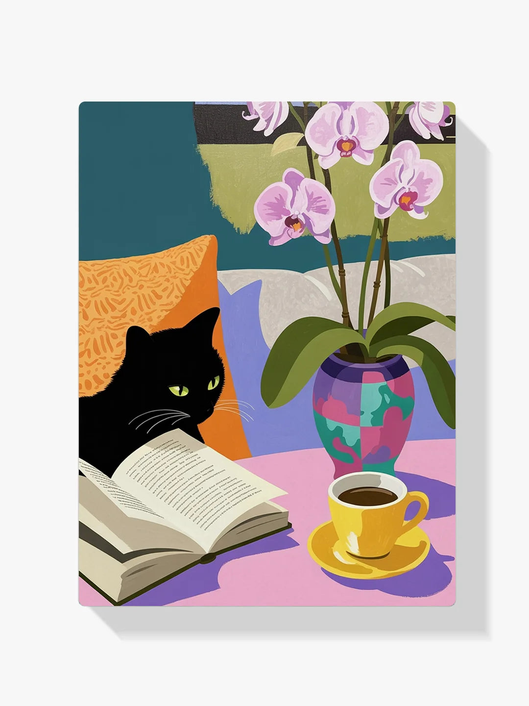 Måla efter siffror - Alfresco eftermiddag