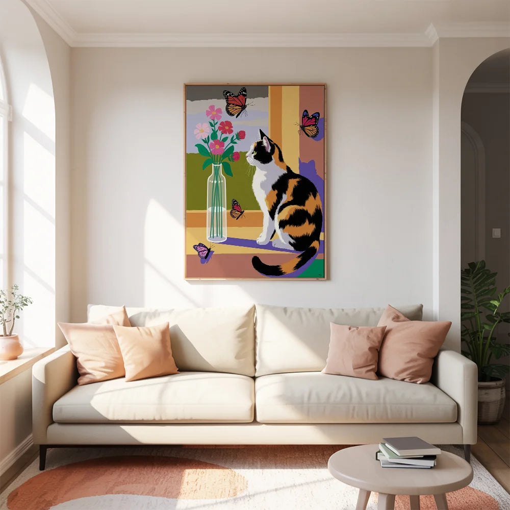 Måla efter siffror - Alfresco eftermiddag