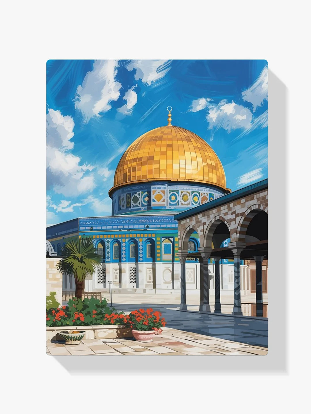 Måla efter siffror - Alfresco eftermiddag