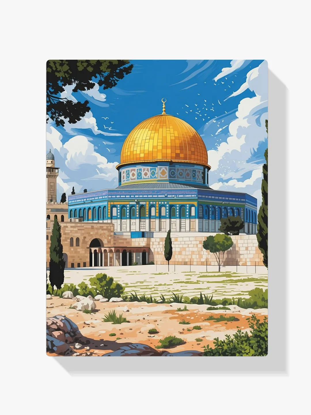 Måla efter siffror - Alfresco eftermiddag