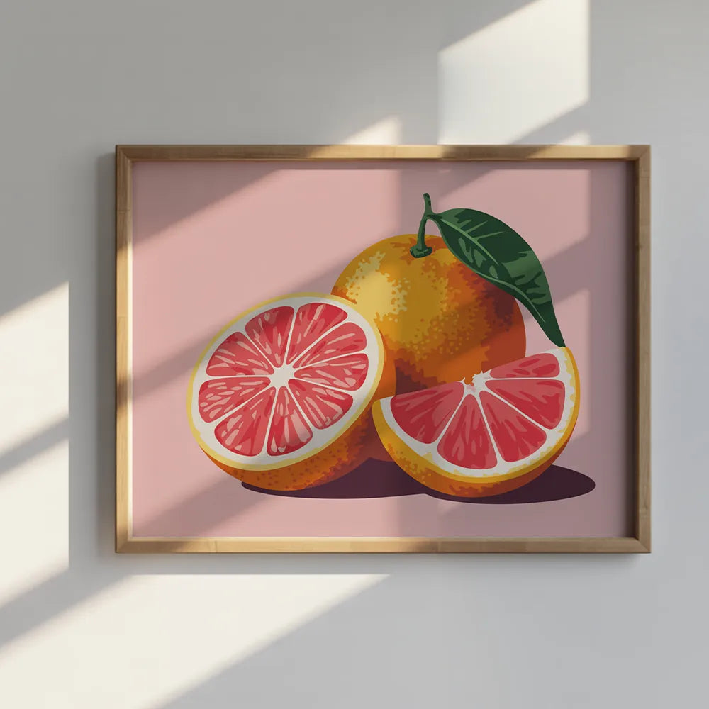 Måla efter siffror - Grapefruktdagdröm