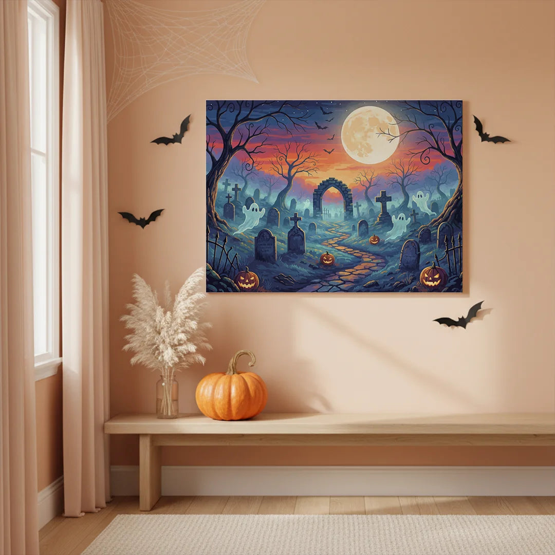 Måla efter siffror - Alfresco eftermiddag