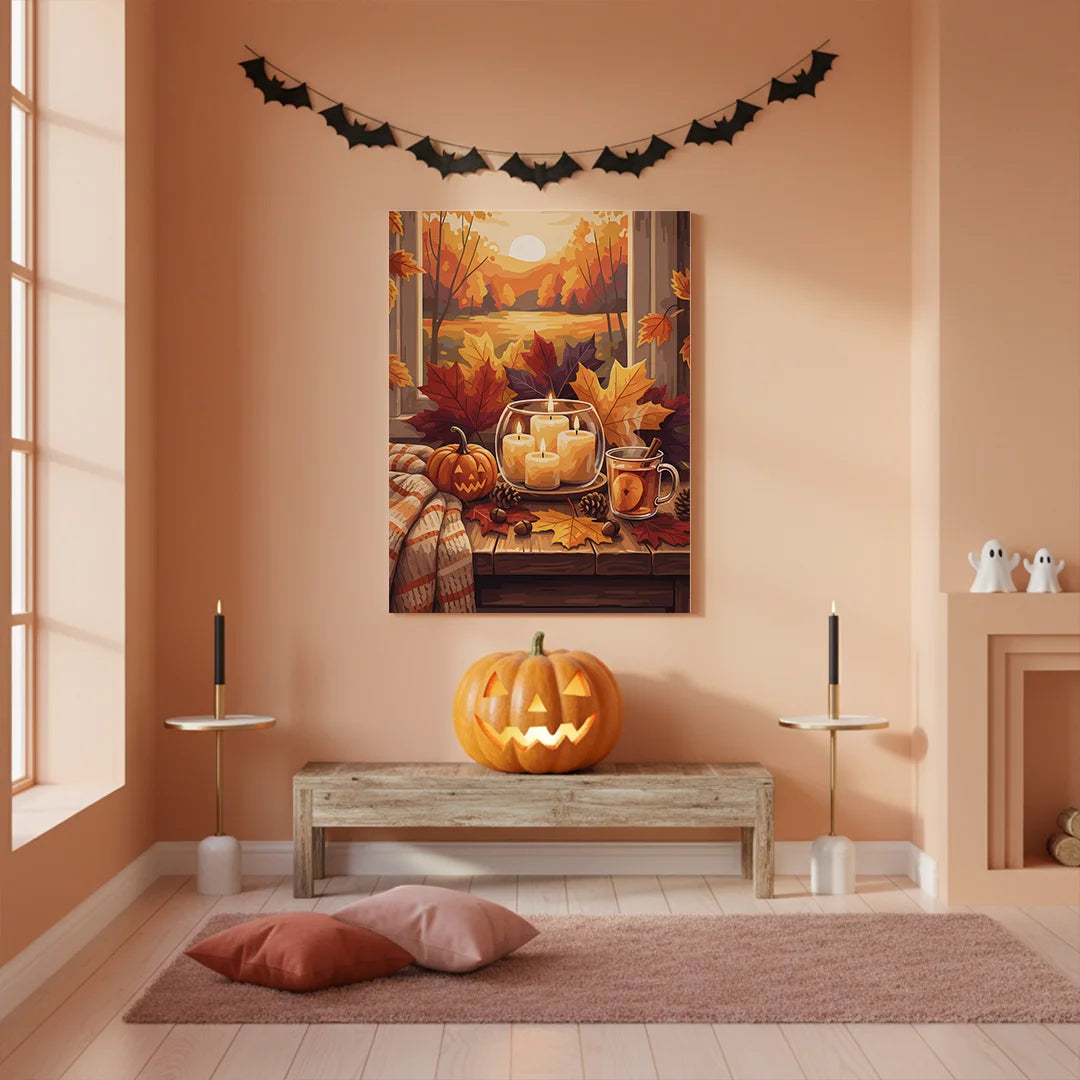 Måla efter siffror - Alfresco eftermiddag